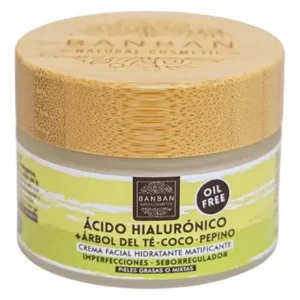 BanBan Crema Facial Árbol del Té y Ácido Hialurónico 50 ml